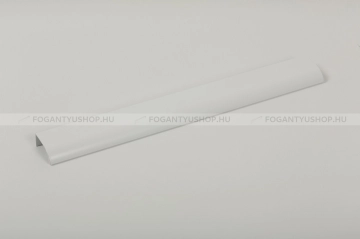 VIEFE Fogantyú ONA 19,7 mm-es ajtóhoz - Festett fehér - Alumínium - Bútorajtó élére ültethető színes fém fogantyú