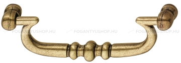 HAFELE Fogantyú - 96 mm - 121.04 - Antik patina barna - Zink fém ötvözet