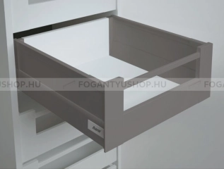 HARN RITMA CUBE HSE - Duplafalú fémoldalas belső fiók szögletes, magasított oldalakkal, 83x550mm, max. 35