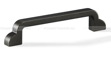 HAFELE Fogantyú H1530 - Strukturált fekete - Zink fém ötvözet - Több méretben gyártott színes fém bútorfogantyú 